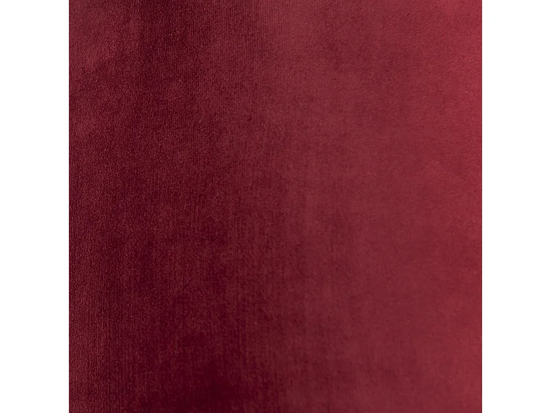 Abat-jour en velours rouge 25/25/25 avec intérieur doré