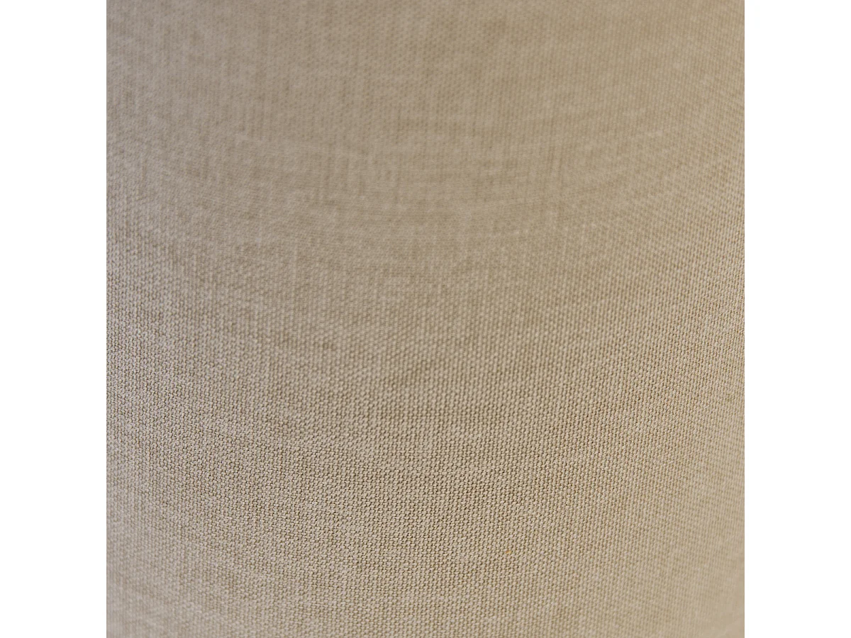 Abat-jour cylindrique en tissu marron clair 20/20/20