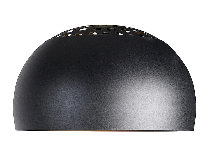 Abat-jour XXL pour lampe à arc noir