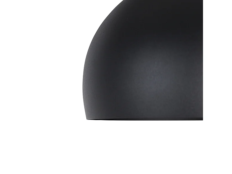 Abat-jour XXL pour lampe à arc noir