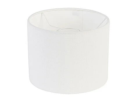 Abat-jour en coton blanc | 18/18/14
