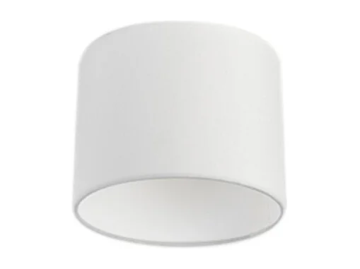 Abat-jour en lin blanc 18/18/14