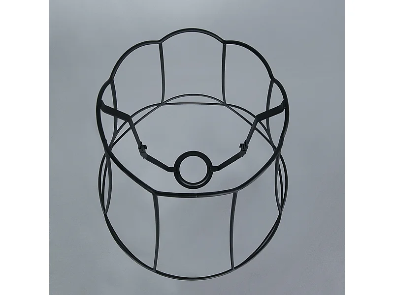 Abat-jour en métal noir 30/26 - Granny Frame