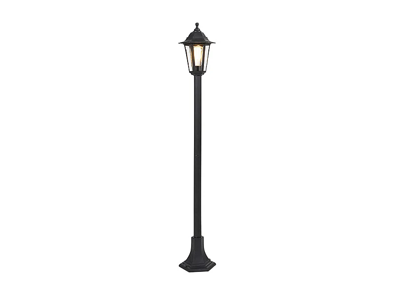 Lanterne classique noire IP44 - New Haven