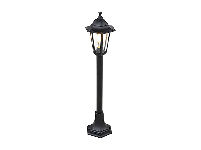 Lanterne classique noire IP44 - New Haven