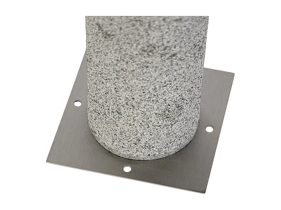 Lampe d'extérieur debout moderne en granit 40 cm - Happy