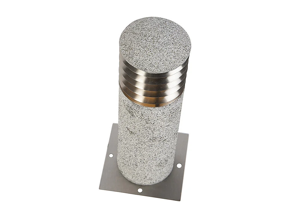 Lampe d'extérieur debout moderne en granit 40 cm - Happy