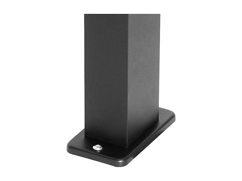 Lampe d'extérieur sur pied industrielle noire 65 cm IP44 - Baleno