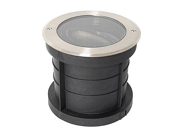 Spot encastré de sol extérieur en acier AR111 orientable IP65 - Delux Honey