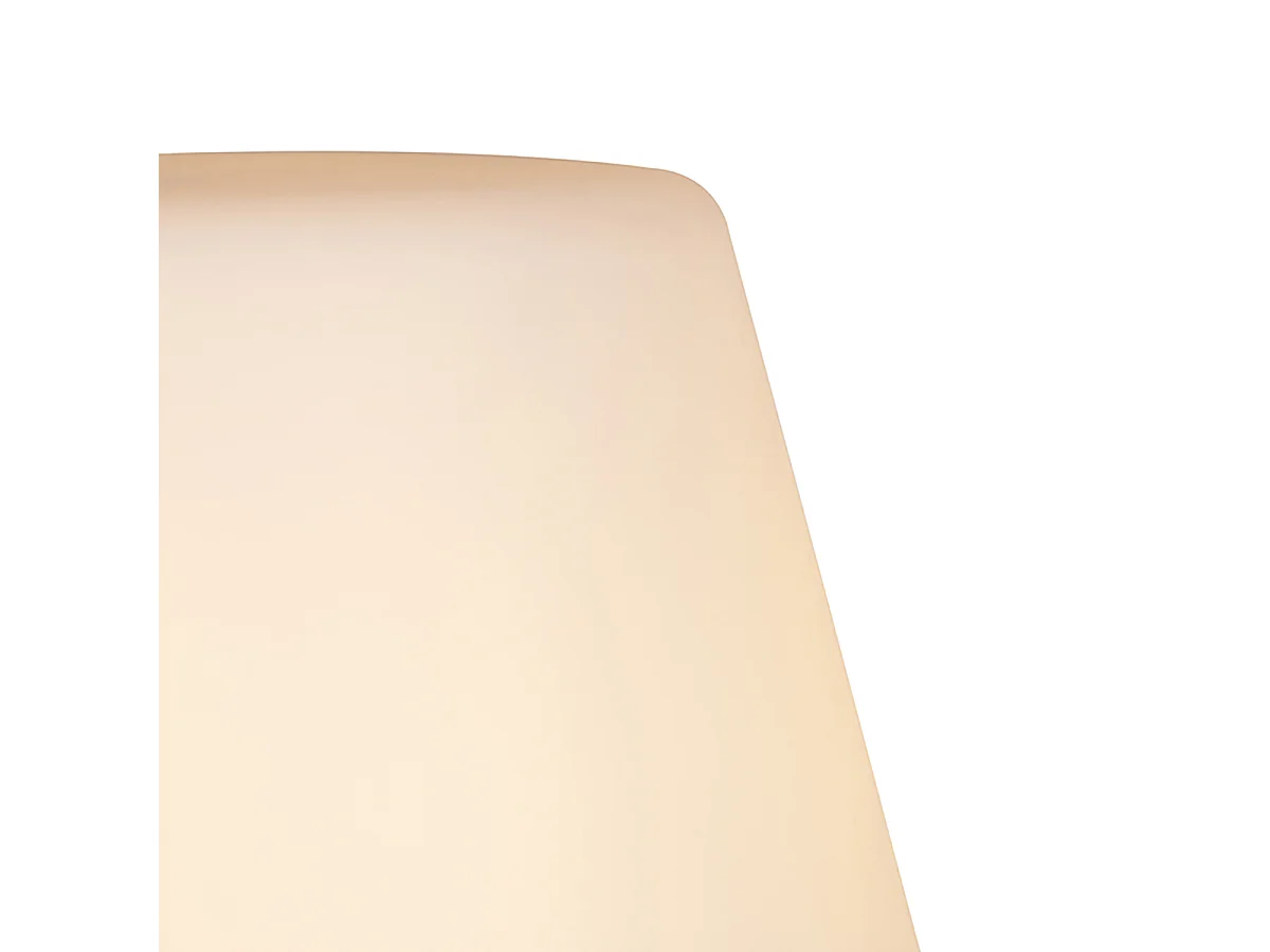 Lampadaire d'extérieur intelligent noir avec Wifi A60 - Virginia