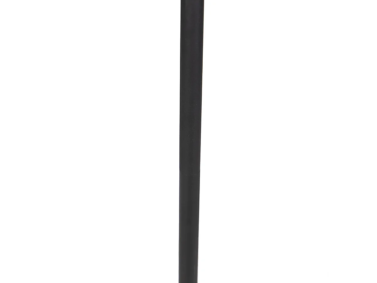 Lampadaire d'extérieur intelligent noir avec Wifi A60 - Virginia