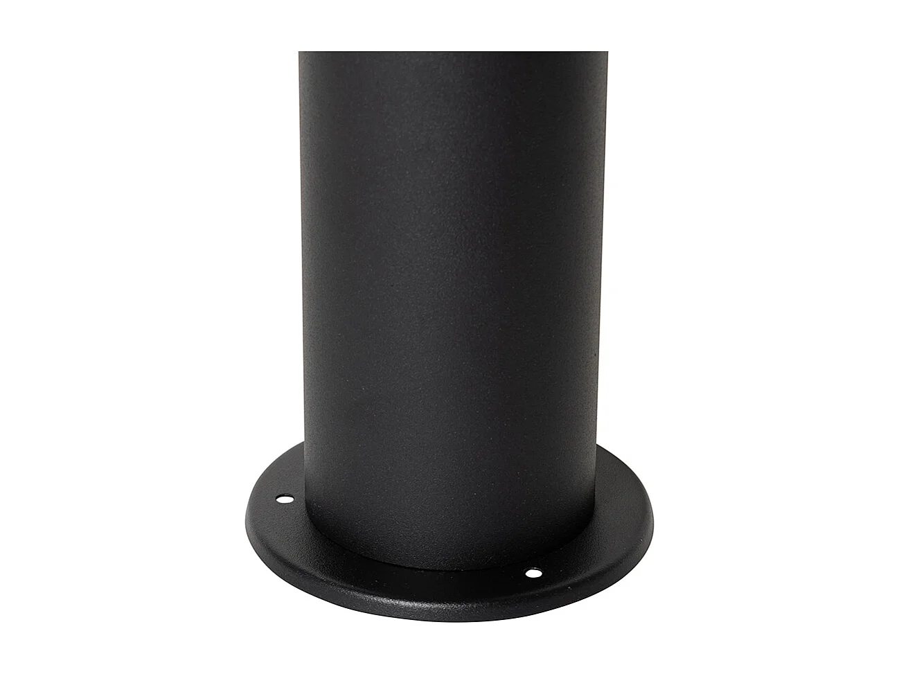 Lampadaire d'extérieur noir avec abat-jour fumé 30 cm IP44 - Odense