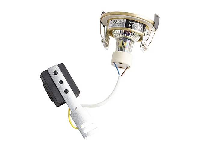 Spot encastré moderne rond doré IP44 - Xena Round