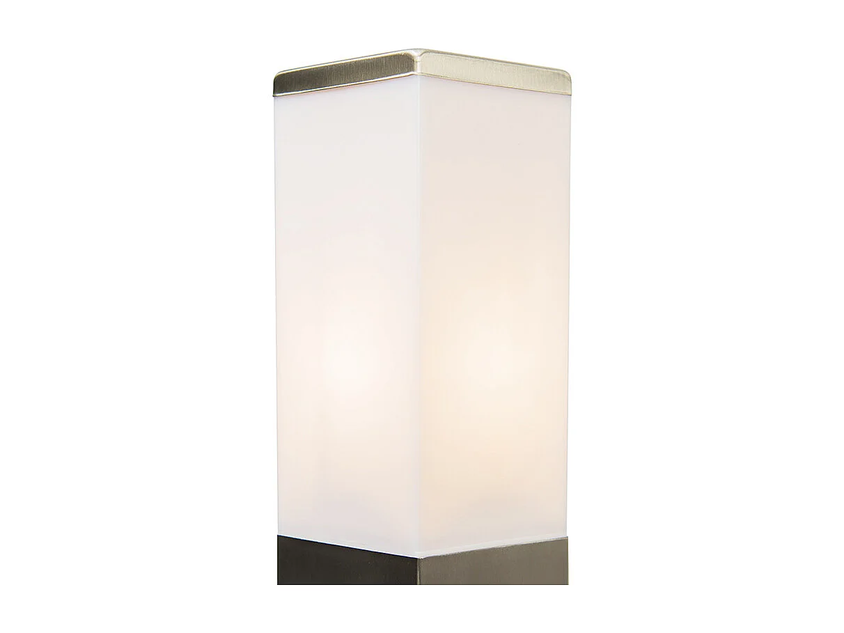 Lampe d'extérieur intelligente 45 cm en acier avec WiFi P45 - Malios