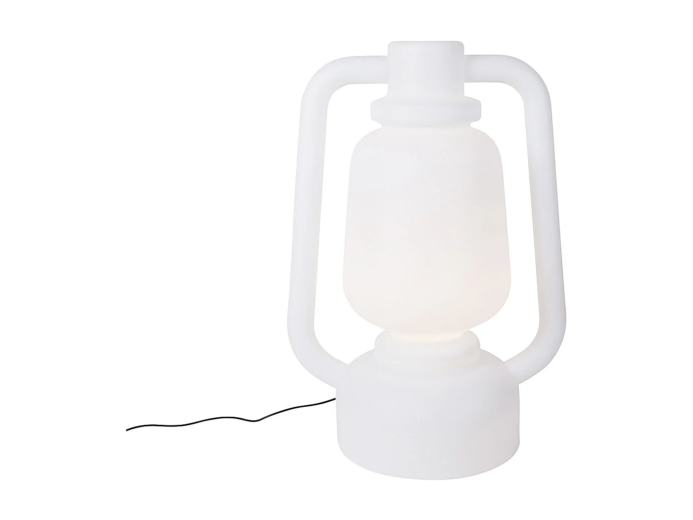 Lampadaire intelligent blanc 110 cm avec Wifi G95 - Storm Extra Large