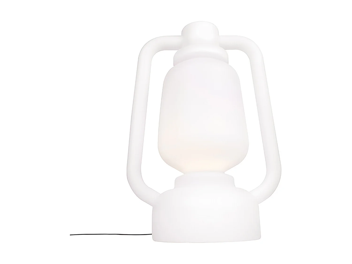 Lampadaire intelligent blanc 110 cm avec Wifi G95 - Storm Extra Large