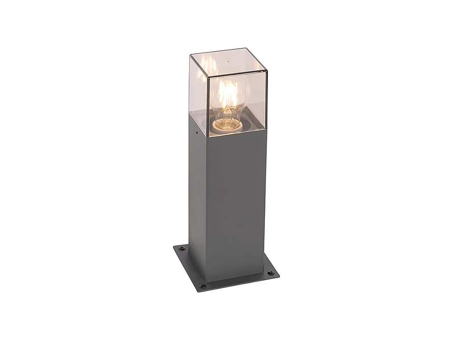 Lampe d'extérieur sur pied moderne 30 cm gris foncé IP44 - Danemark
