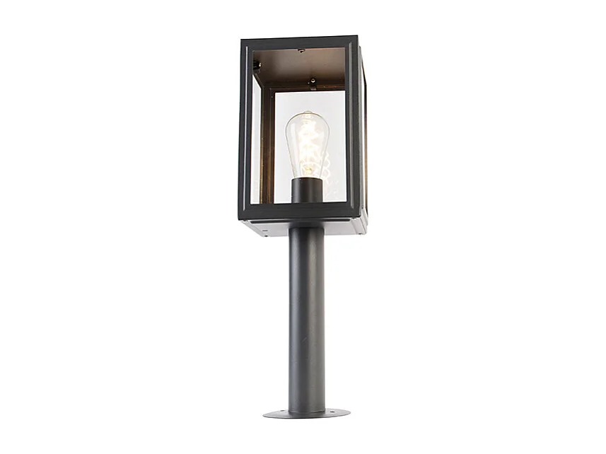 Lampadaire d'extérieur gris 50 cm IP44 - SUTTON