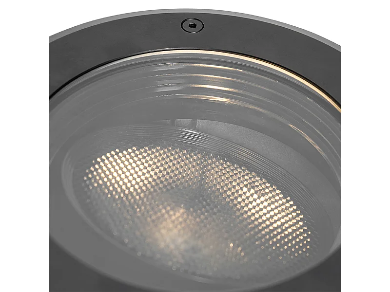 Ensemble de 6 spots encastrés AR111 orientables IP65 - Delux Honey
