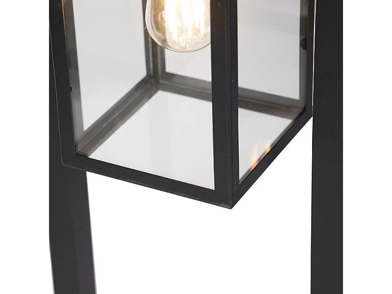 Lampe d'extérieur sur pied moderne noire - Rotterdam Balanco