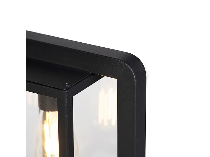 Lampe d'extérieur sur pied moderne noire - Rotterdam Balanco