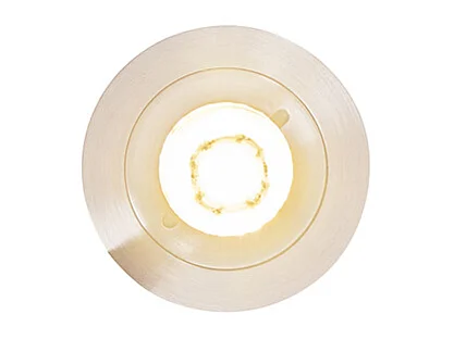 Spot encastrable intelligent acier rond IP44 incl. Wifi GU10 - Xena