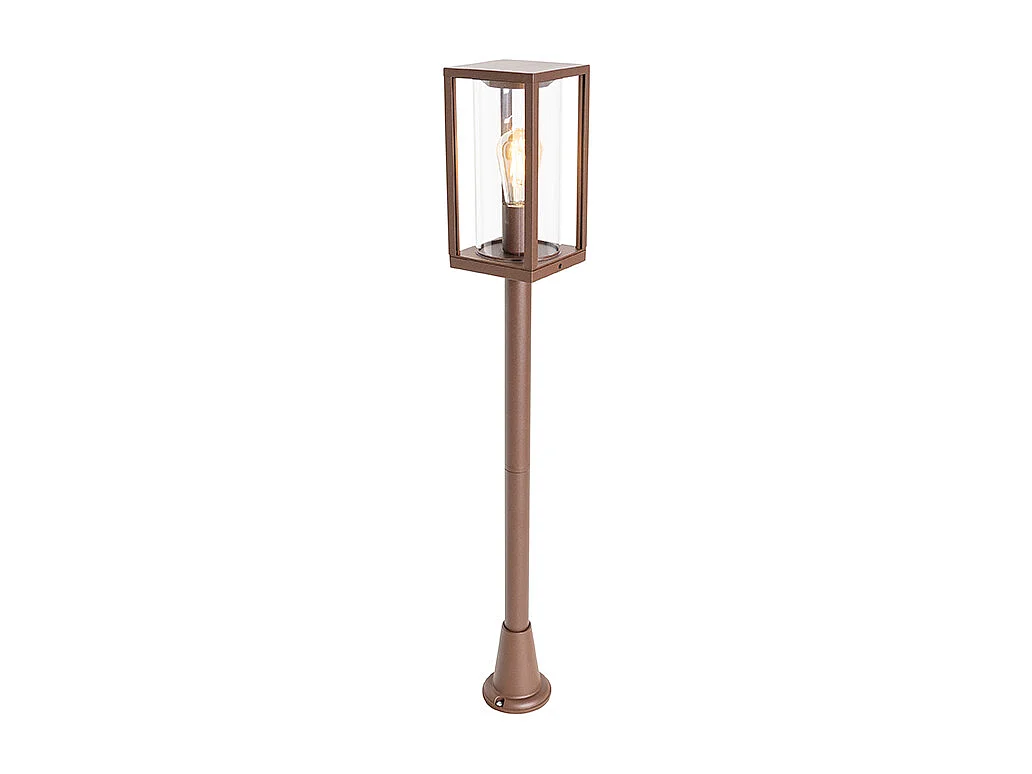 Lanterne d'extérieur industrielle marron rouille 100 cm IP44 - Charlois