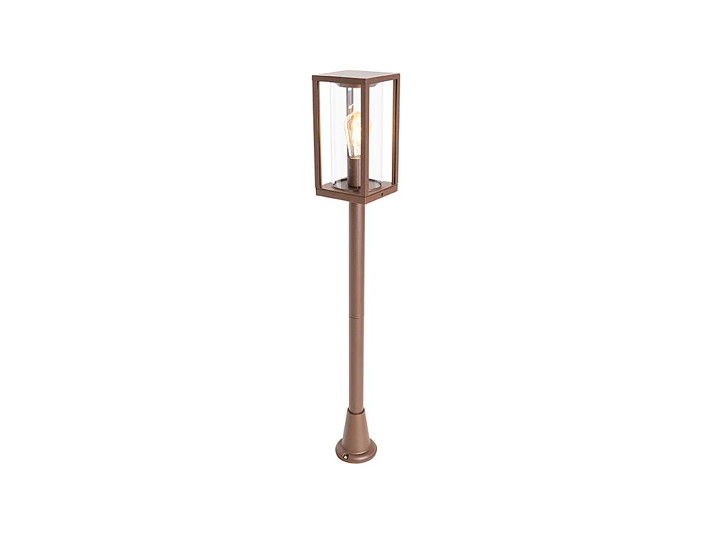 Lanterne d'extérieur industrielle marron rouille 100 cm IP44 - Charlois