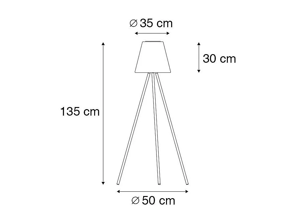 Lampadaire d'extérieur moderne noir IP44 avec LED solaire - Virginia