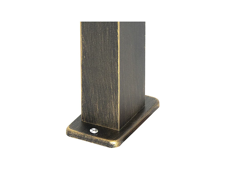 Lampadaire d'extérieur industriel or antique 65 cm IP44 - Baleno