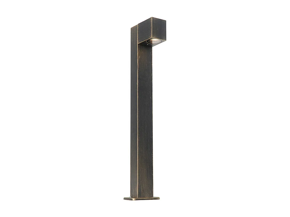 Lampadaire d'extérieur industriel or antique 65 cm IP44 - Baleno