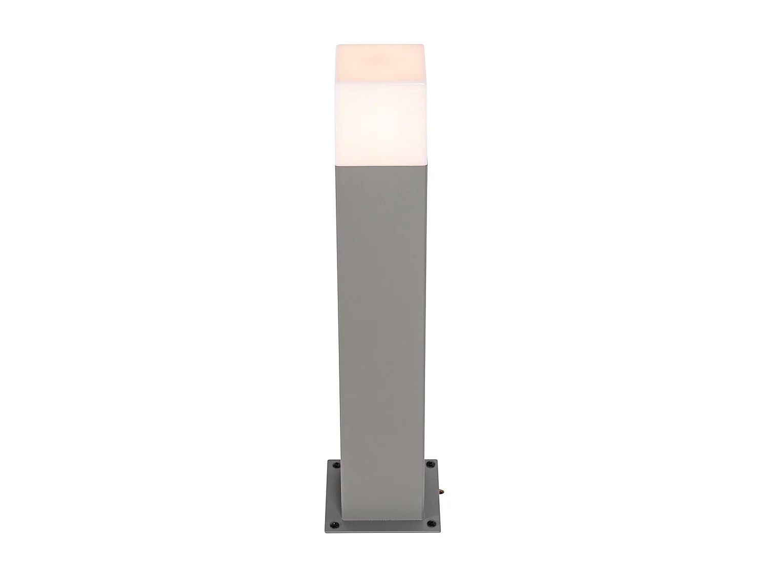 Lampadaire d'extérieur moderne gris 50 cm IP44 - Danemark