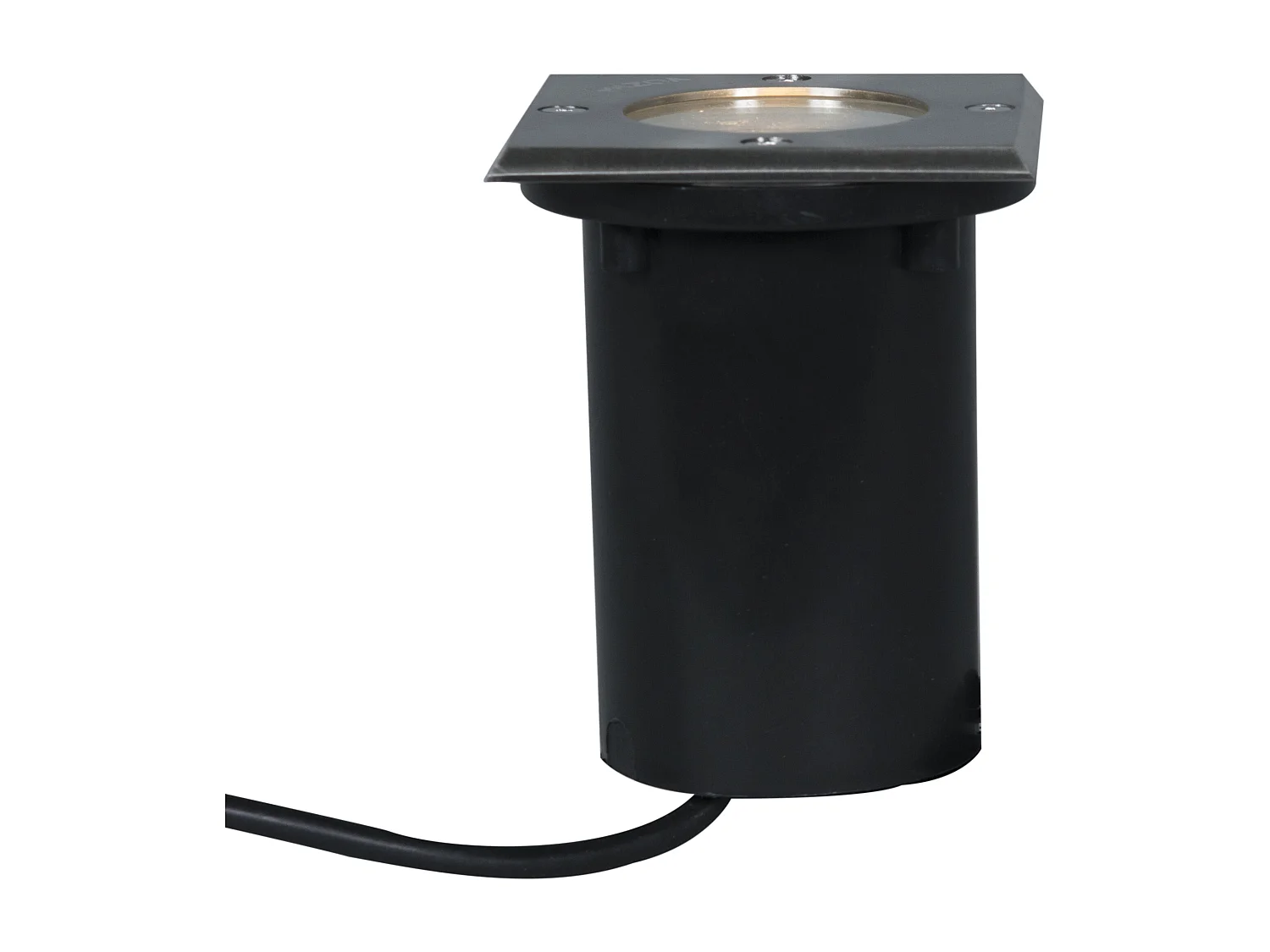 Spot de sol acier 10,5 cm IP65 - Basic Square