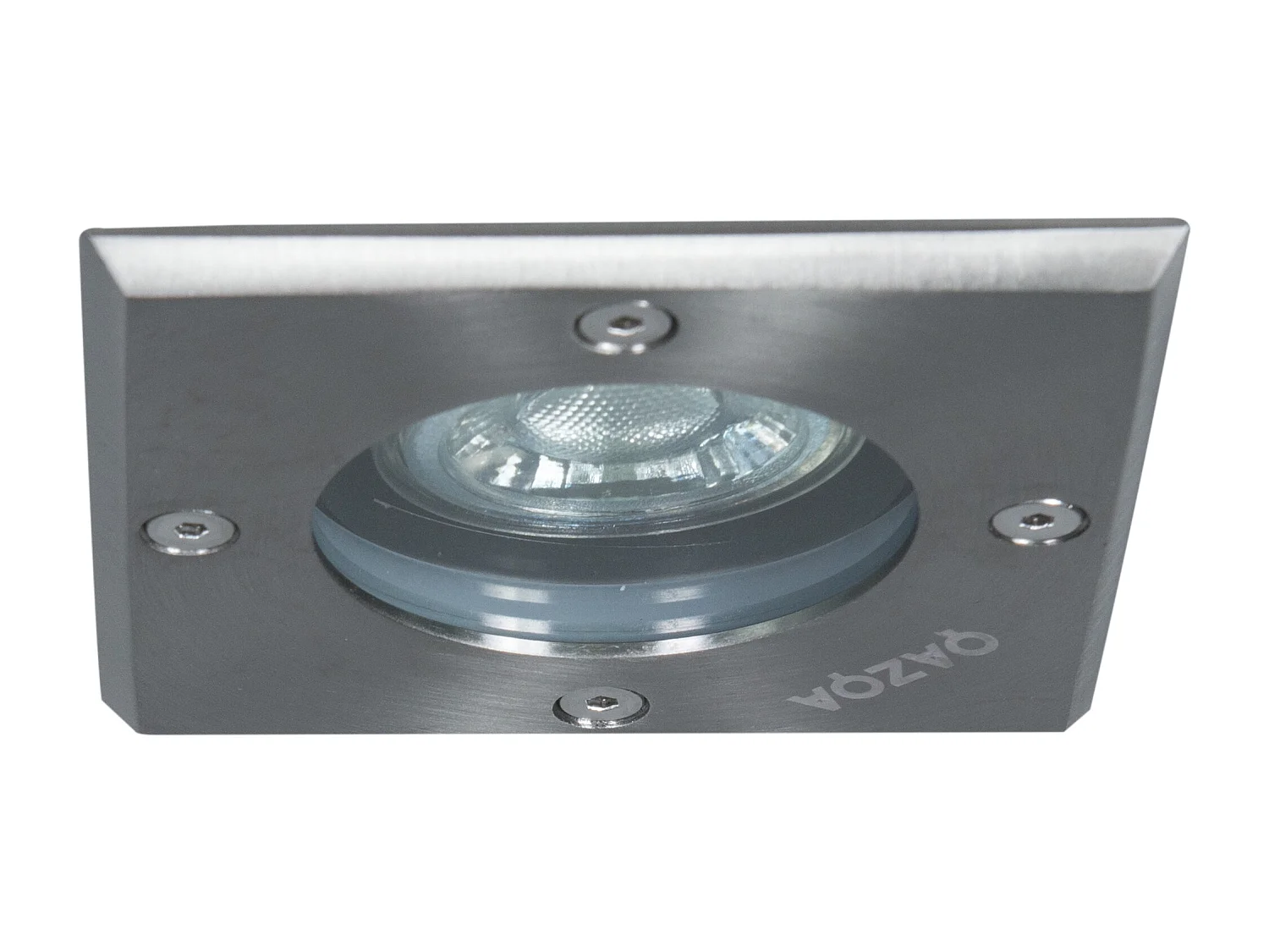 Spot de sol acier 10,5 cm IP65 - Basic Square