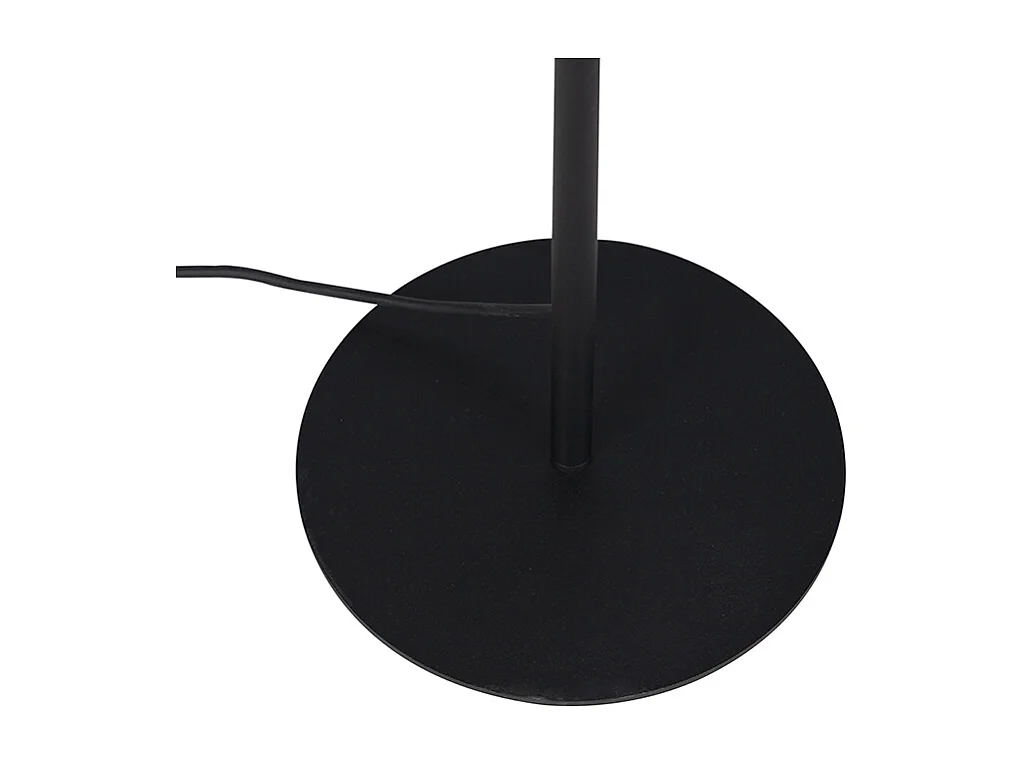 Lampadaire d'extérieur moderne noir - Virginia