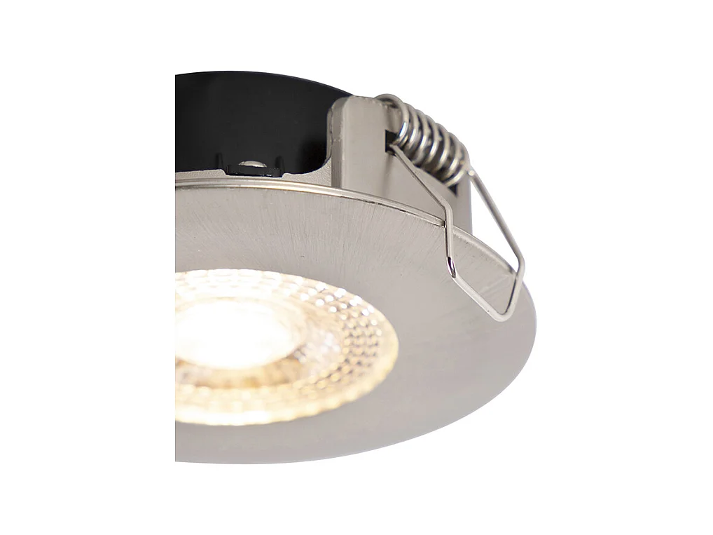 Spot encastré argent avec LED à intensité variable 3 niveaux - Ulo