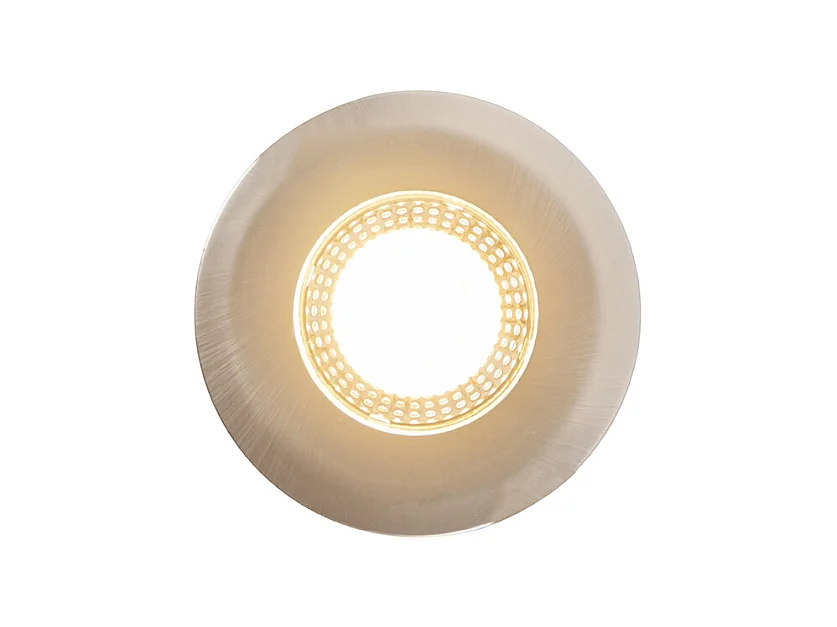 Spot encastré argent avec LED à intensité variable 3 niveaux - Ulo