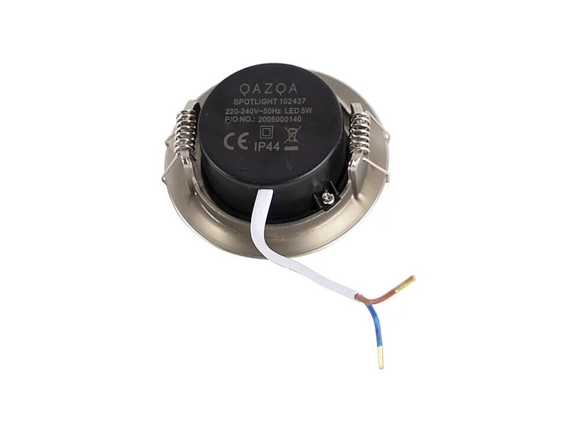 Spot encastré argent avec LED à intensité variable 3 niveaux - Ulo