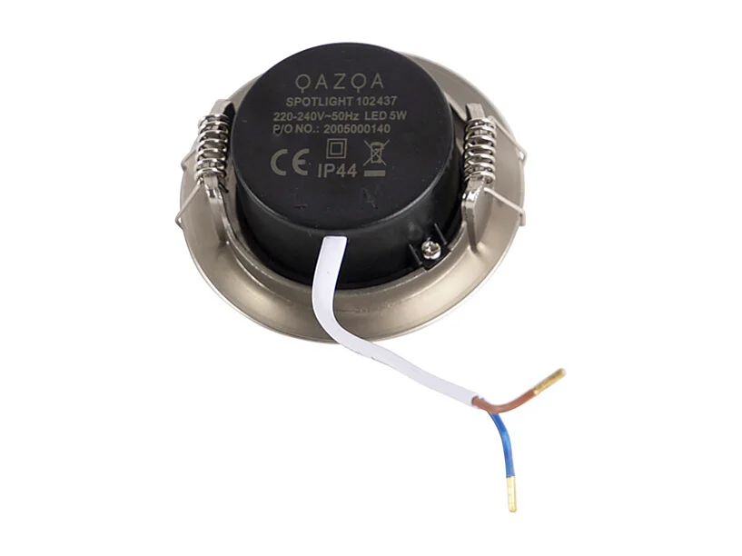 Spot encastré argent avec LED à intensité variable 3 niveaux - Ulo