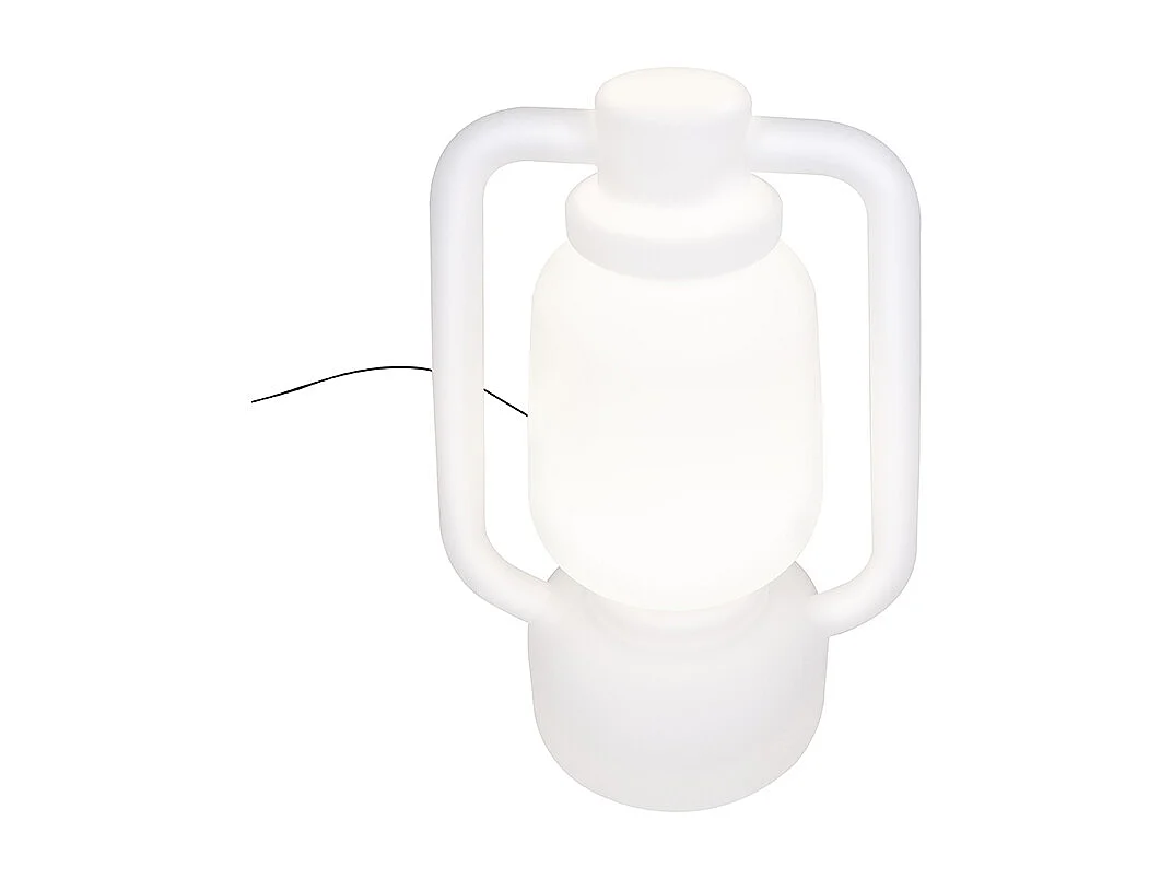 Lampadaire blanc 110 cm IP44 - STORM EXTRA LARGE