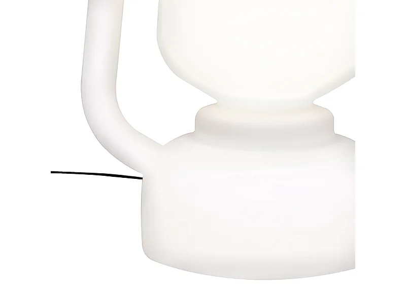 Lampadaire blanc 110 cm IP44 - STORM EXTRA LARGE