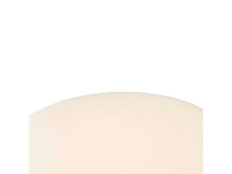 Lampadaire d'extérieur noir avec abat-jour blanc IP65 25 cm - Virginia