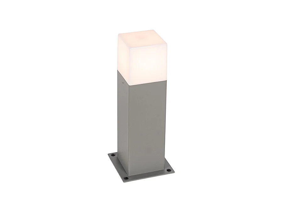 Lampe d'extérieur sur pied moderne grise 30 cm IP44 - Danemark