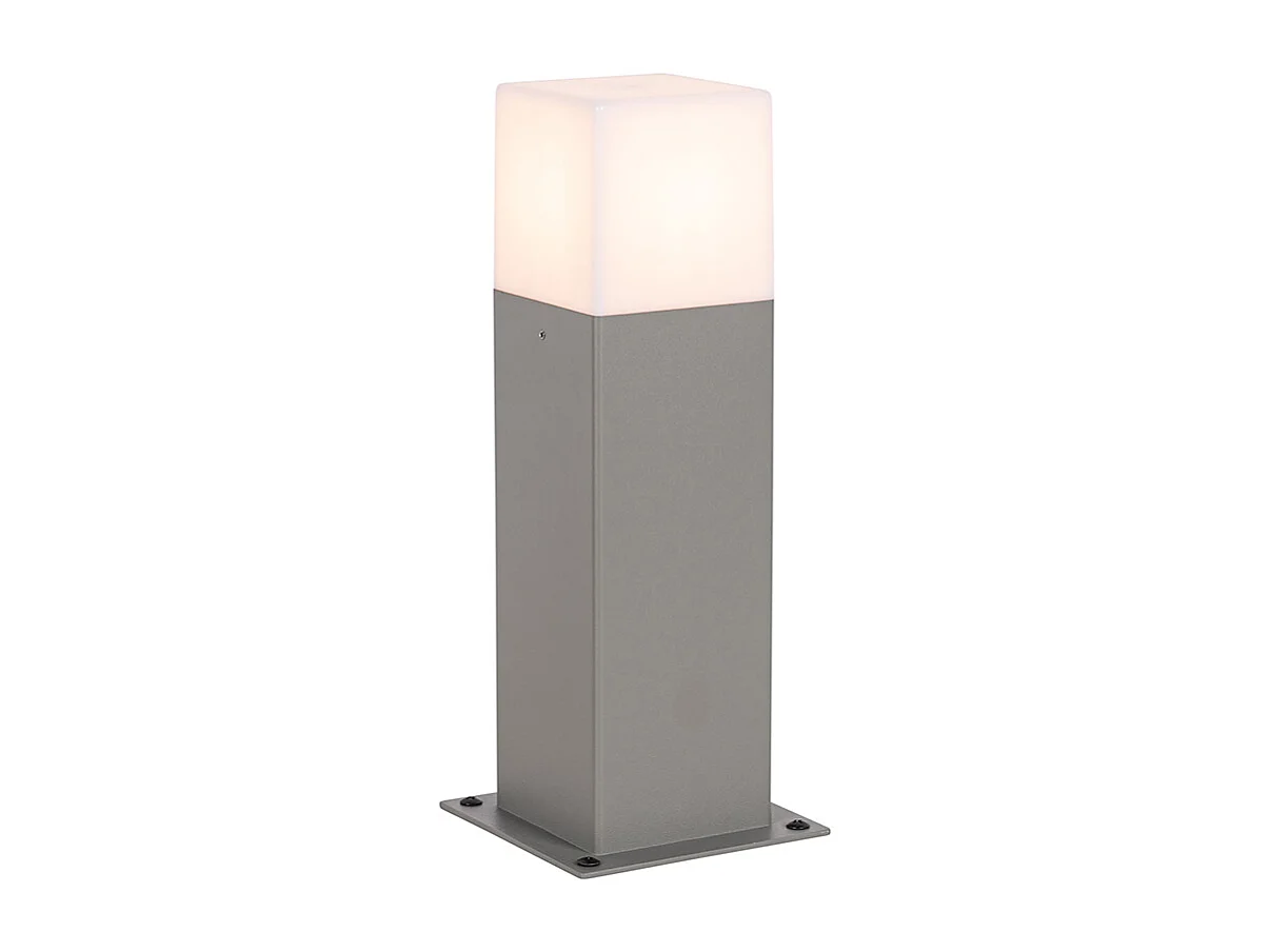 Lampadaire d'extérieur moderne gris 30 cm IP44 - Danemark