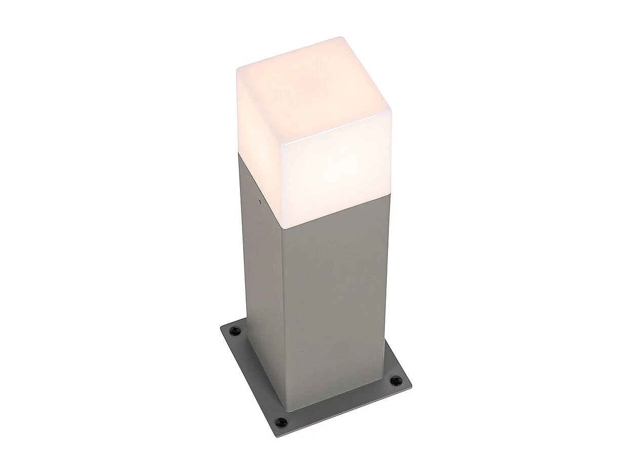 Lampadaire d'extérieur moderne gris 30 cm IP44 - Danemark