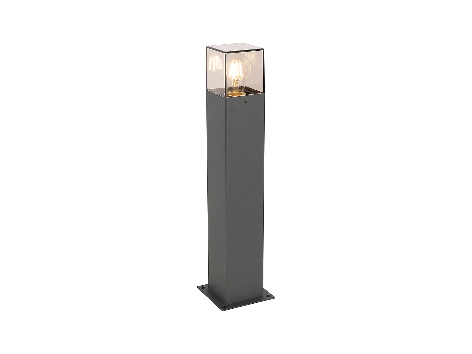 Lampe d'extérieur sur pied moderne 50 cm gris foncé IP44 - Danemark