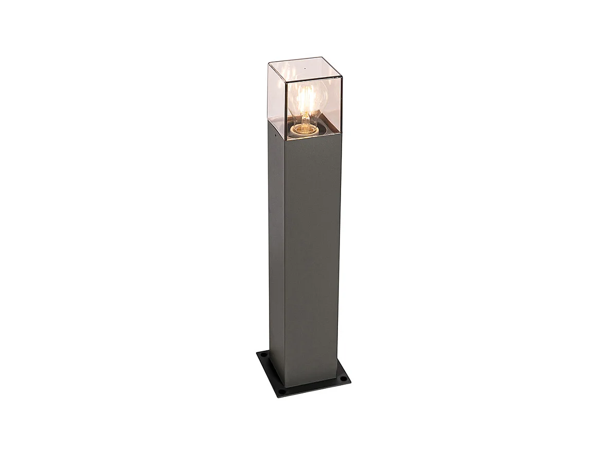 Lampe d'extérieur sur pied moderne 50 cm gris foncé IP44 - Danemark