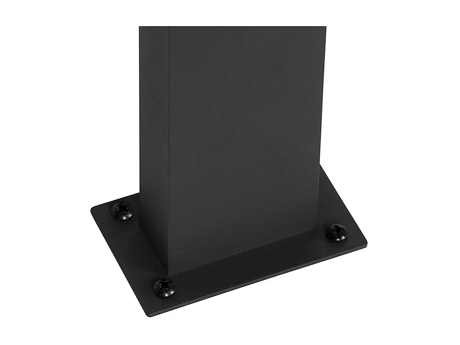 Mât d'extérieur moderne anthracite 60 cm avec LED IP54 - Litt
