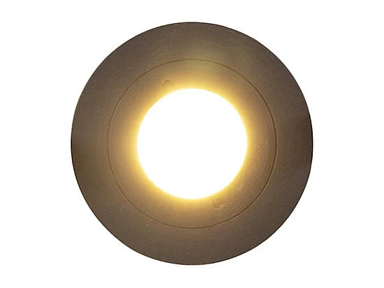 Spot encastré moderne noir rond IP44 - Xena