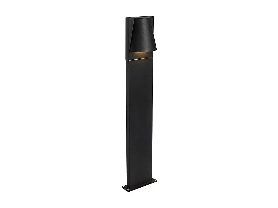 Lampadaire d'extérieur industriel noir IP44 - Femke